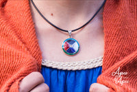 native american sacred medicine wheel pendant necklace