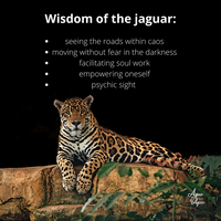 jaguar spirit animal guide necklace, handcarved red spondylus on leather