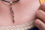 kundalini serpent pendant necklace