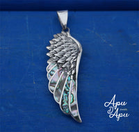 angel wing pendant, fathers day jewelry, mothers day