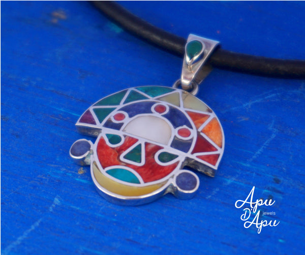 tumi pendant, sacred inca symbol, necklace for medicine man